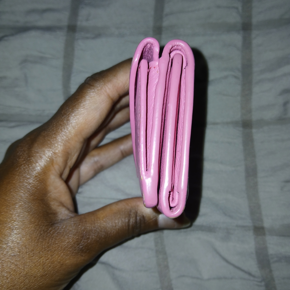 Balenciaga Vibrant Pink Leather Wallet - Picture 5 of 16
